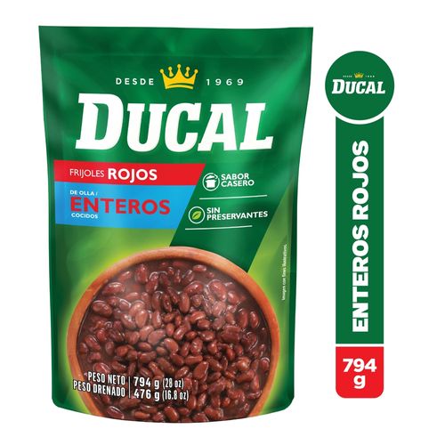 Frijo Rojo Ducal entero -794 g