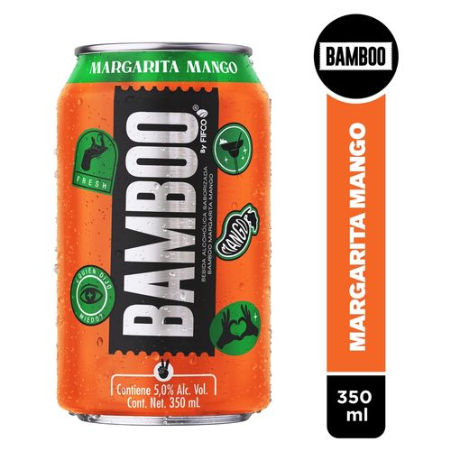 Bebida alcohólica Bamboo margarita - 350 ml