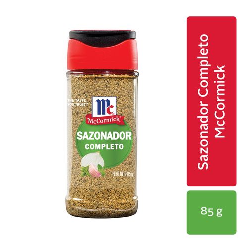 Sazonador Completo McCormick frasco - 85 g