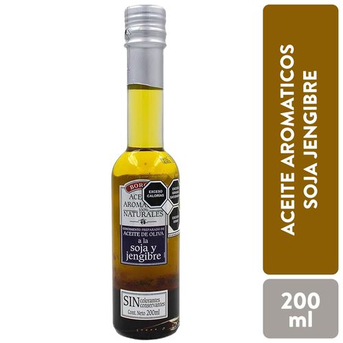Aceite Borges Aromatico Soja y Jengibre - 200 ml
