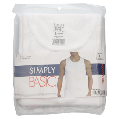 Camiseta Simply Basic Sin Mangas Cab T L
