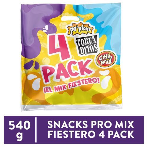 Snacks Pro 4 Pack - 540 g