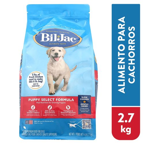 Alimento Bil Jac Perro Cachorro M 2.72Kg