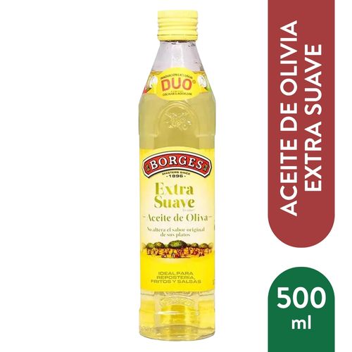 Aceite Borges Oliva Extra Suave 500 Ml