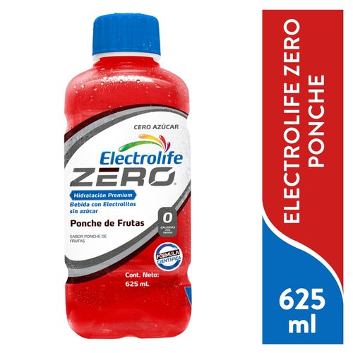 Electrolife GNC zero ponche -625 ml