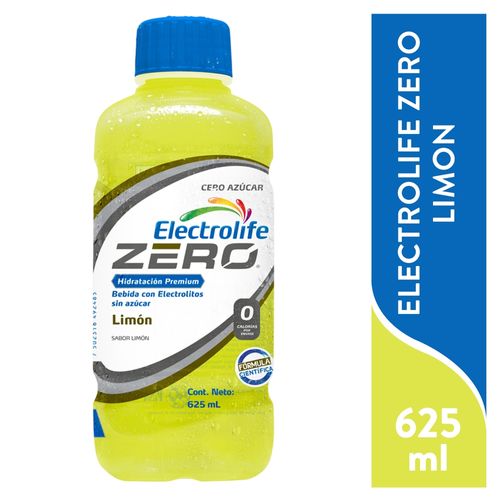 Electrolife GNC zero limón -625 ml