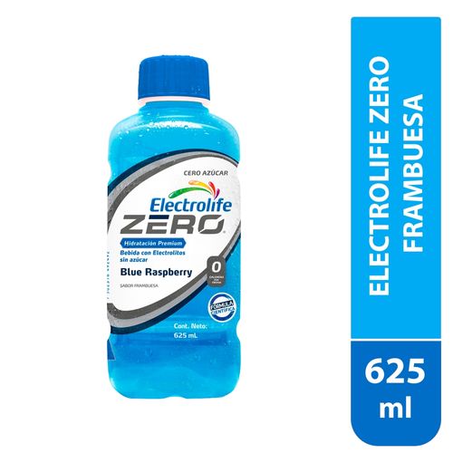 Electrolife GNC zero frambuesa -625 ml