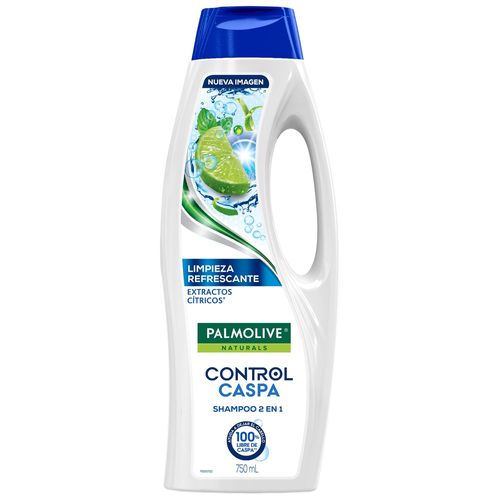 Shampoo Palmolive Naturals Control Caspa Extractos Citricos - 750 ml