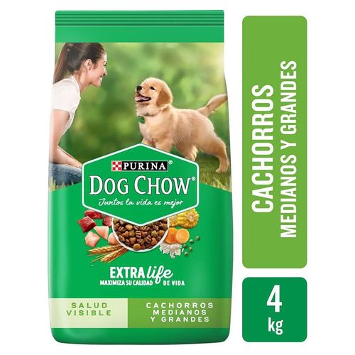 Alimento para perro Purina Dog Chow Cachorro medianos y grandes - 4 kg
