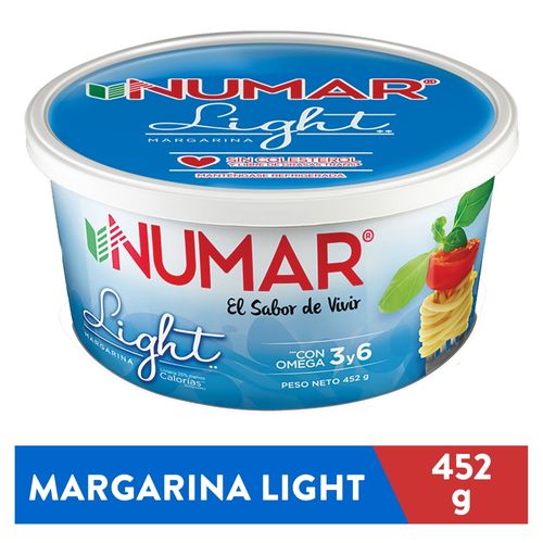 Margarina Numar Light Taza - 452 g
