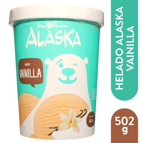 Helado Dos Pinos Alaska Vainilla - 502 g