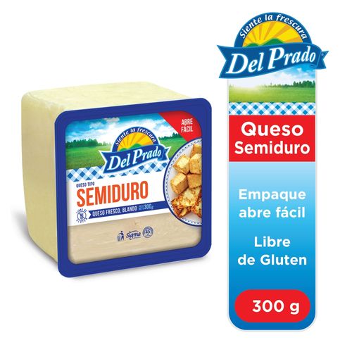 Queso fresco Del Prado semiduro - 300 g