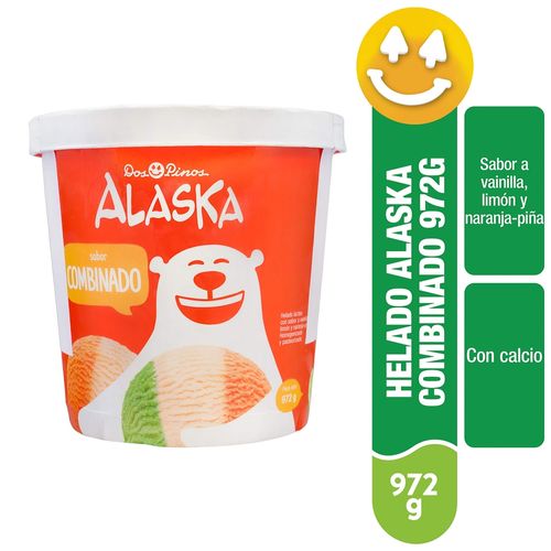 Helado Dos Pinos Alaska combinado - 972 g