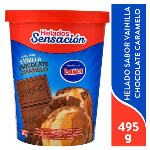 Helado Sensación crunch combinado - 500 g