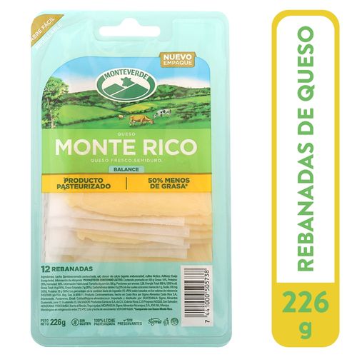 Queso Mv Montrico Balance - 226 g