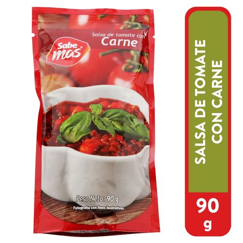 Salsa Sabemas Tomate Carne - 90 g
