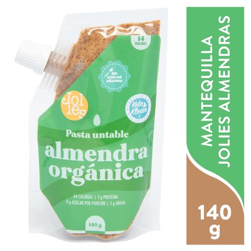 Mantequilla Jolies Almendras - 140 g