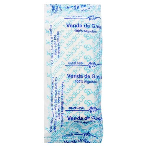 Venda De Gasa Blue Line 4x5 Mts, Precio indicado por unidad