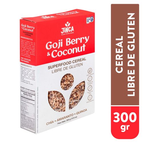 Cereal Jinca Foods Goji Berry Coconut - 300 g