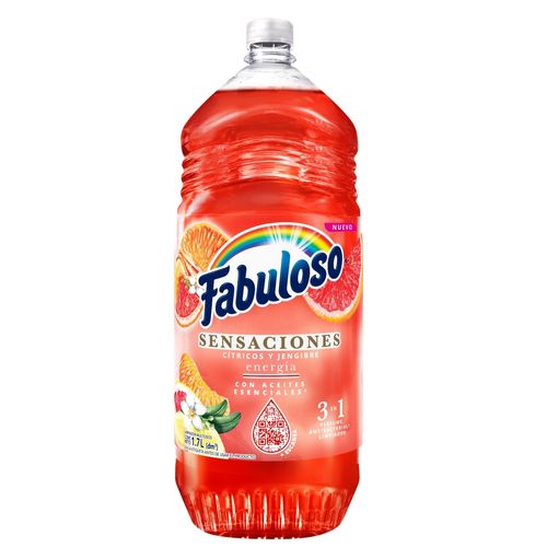 Desinfectante Fabuloso Sensations Energy 1700 ml