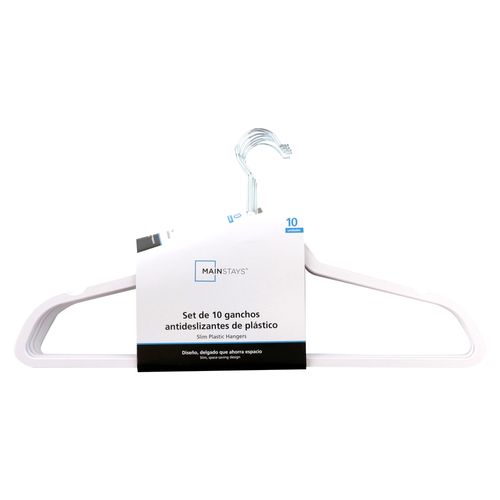 Paquete De 10 Perchas Delgadas