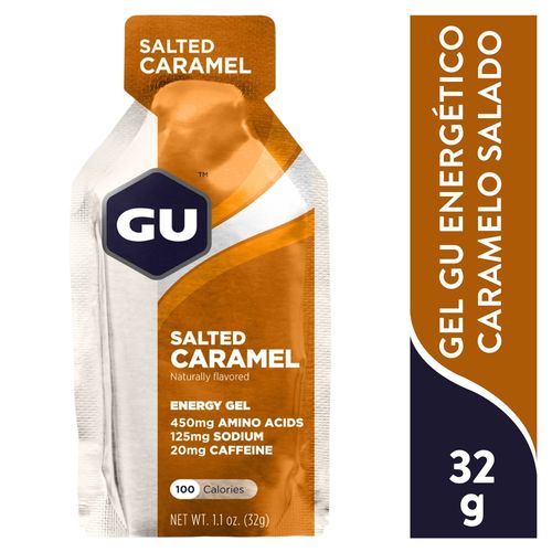 Gel Gu Energético Caramelo Salado - 32 g