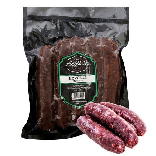 Morcilla Burgos Artesan Gourmet 500gr