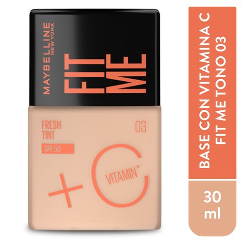 Base Maybelline Fit Me Fresh Tint SPF50 - 30 g