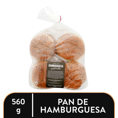 Pan Hamburguesa Brioche Ajonjoli 560grs