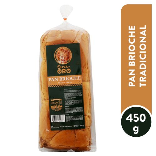 Pan Brioche Tradicion Oliva D Oro 450 Gr