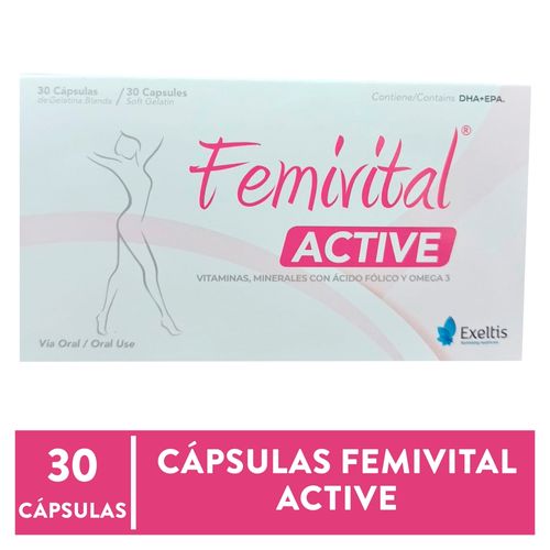 Femivital Active X 30 Caps 159 Ea