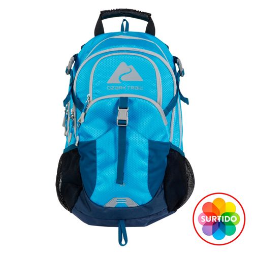 Mochila Ozark Trail Daypack compartimentos colores surtidos