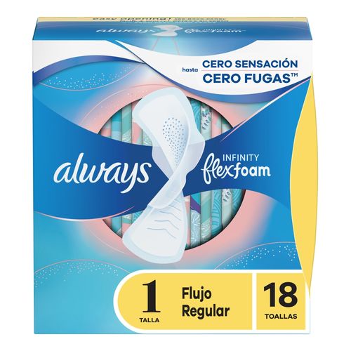 Toallas Always infinity 1 size