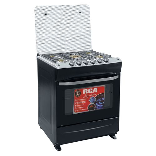 Cocina de gas RCA RCCR3002V color negra