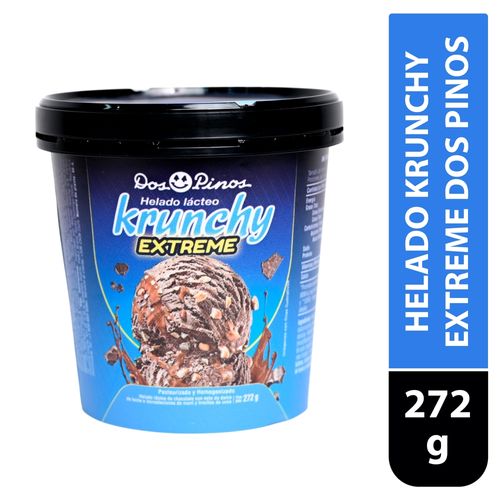 Helado Dos Pinos Krunchy Extreme - 272 g