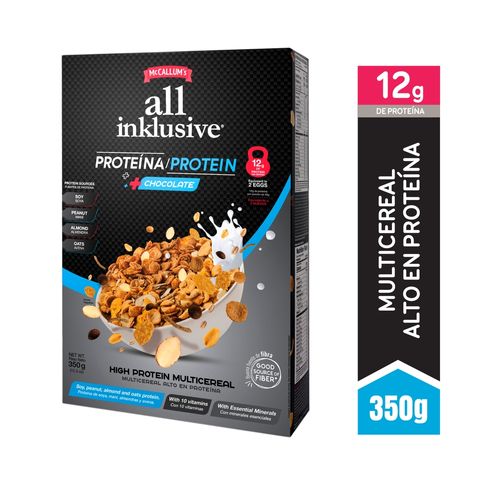 Multicereal natural Mc Callums All Inklusive alto en proteína - 350 g