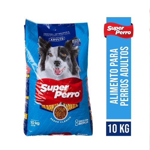 Alimento Super Perro, edad Adulta sabor pollo -10kg