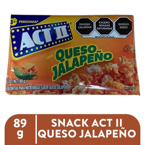 Sanck Act II queso jalapeño - 89 g