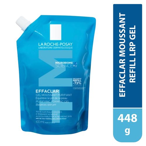 Gel Limpiador La Roche Posay Effaclar +M Refill Pieles Mixtas a Grasas - 400 ml