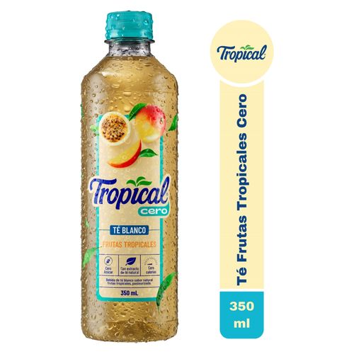 Refresco Tropical Cero Té Blanco Frutas -350ml
