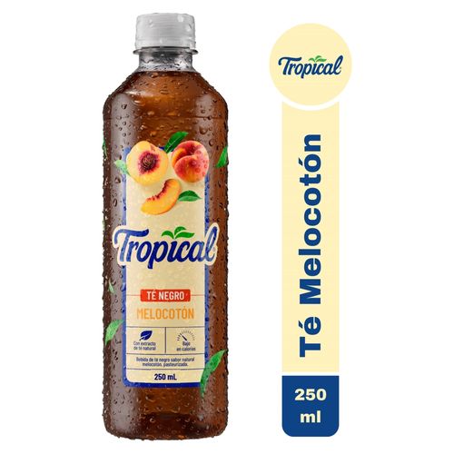 Refresco Tropical, Té Melocotón pet- 250ml