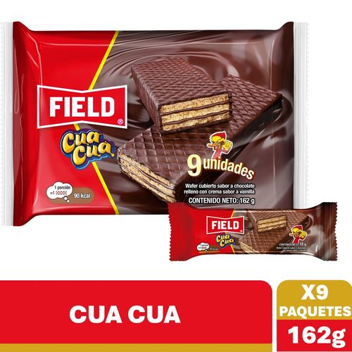 Galletas Field Waker Cua Cua 9 pack - 18 g
