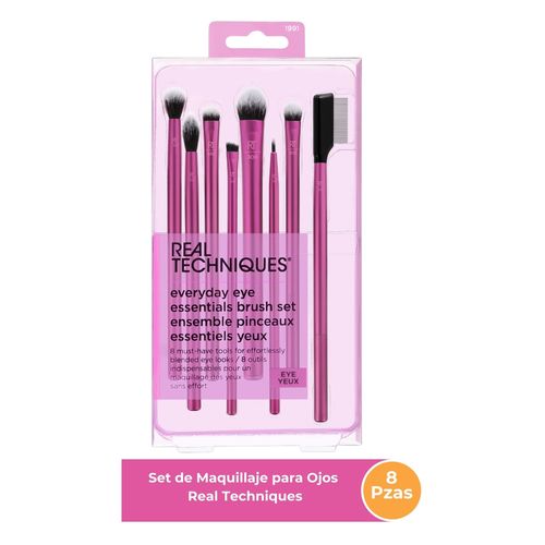 Set de maquillaje para Ojos Real Techniques - 8 Pzas