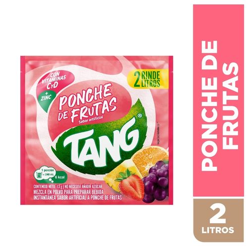 Bebida en polvo Tang de ponche de frutas - 13 g