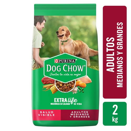 Alimento para perro Purina Dog Chow Adulto medianos y grandes - 2 kg