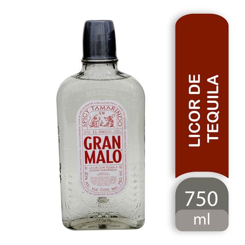 Licor de Tequila Gran Malo Spicy Tamarindo -750 ml