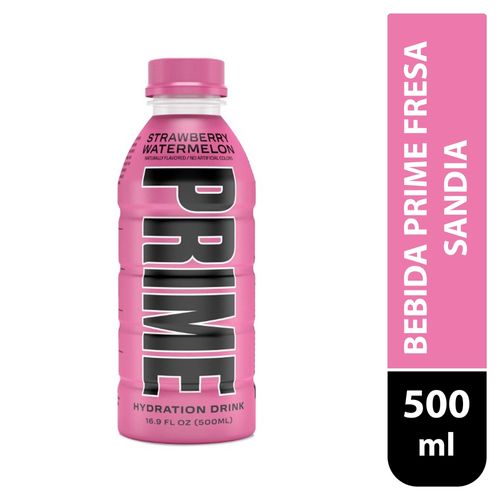Bebida Prime Fresa sandía - 500 ml