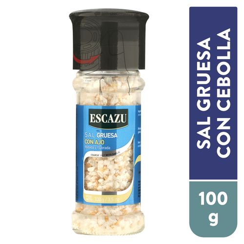 Sal gruesa Escazu con ajo - 100 g
