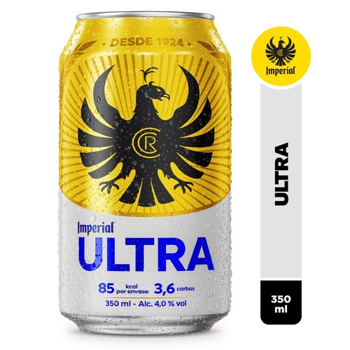 Cerveza Imperial Ultra Lata- 350ml