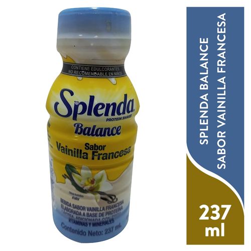 Splenda Balance Shake Vainilla 237 Ml